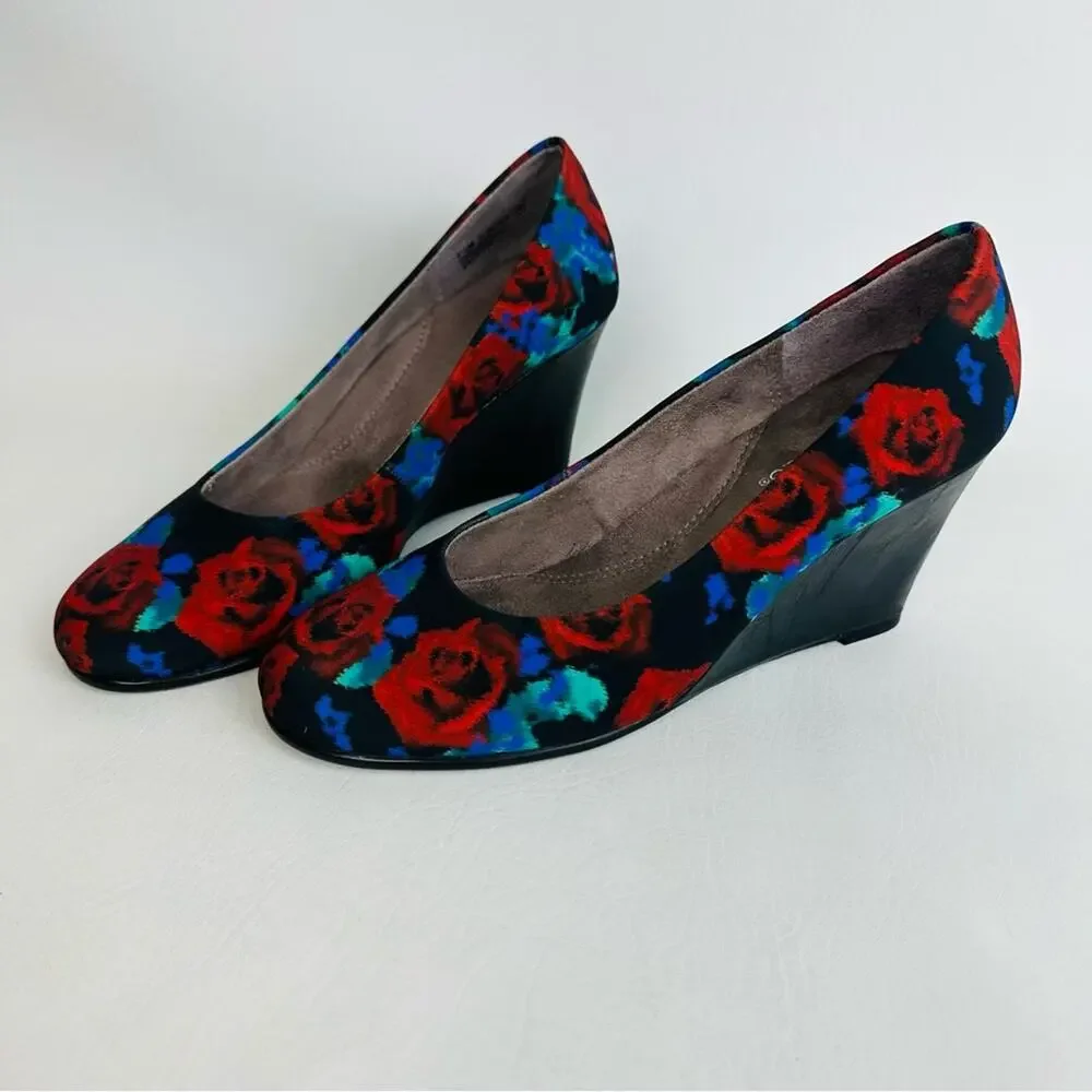 Aerosoles Plum Tree Floral Wedge 3